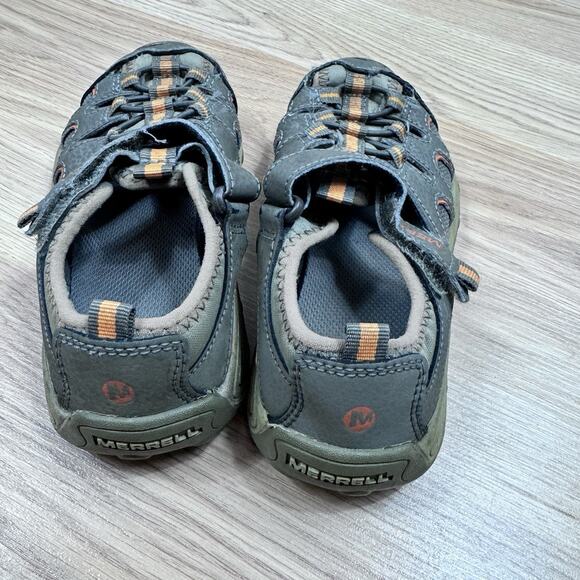 Kids Brown Merrell Sandals Size 12 - Picture 3 of 6